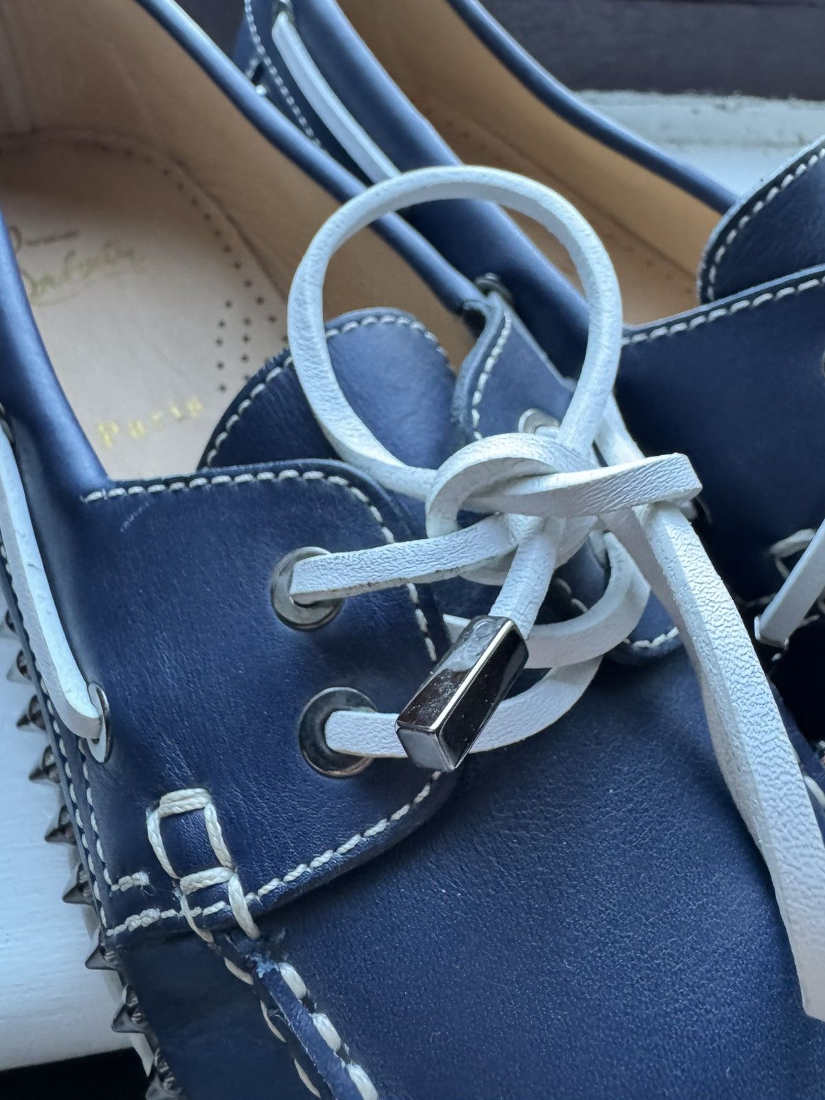 Christian Louboutin CHRISTIAN LOUBOUTIN deck boat shoes marked size 41.5 Size US 8.5 / EU 41-42 - 19 Thumbnail
