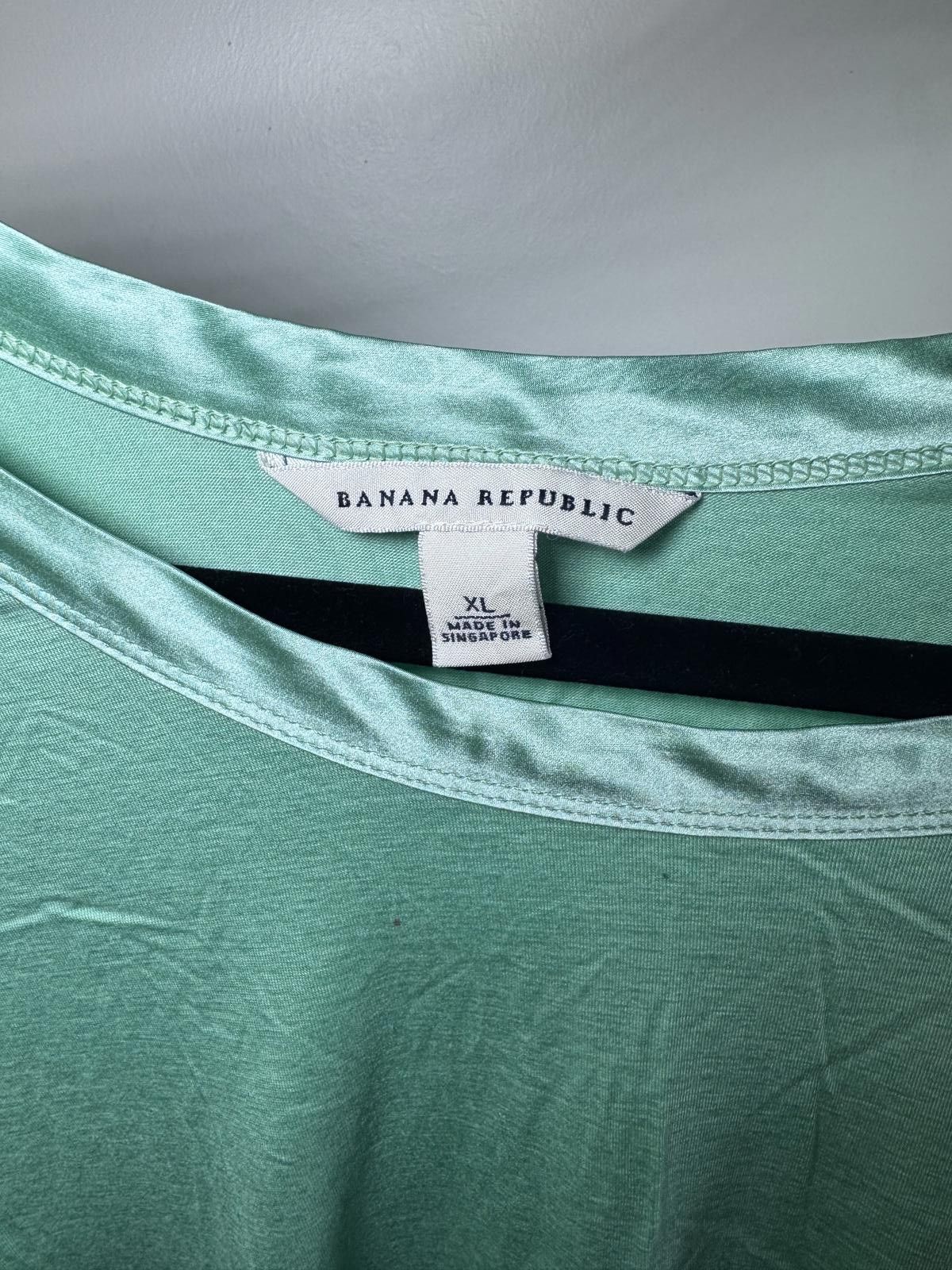 Banana Republic Banana Republic XL Mint Green Tee Size XL / US 12-14 / IT 48-50 - 2 Thumbnail