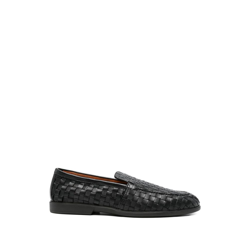 Santoni Santoni BLACK Loafers Size US 8.5 / EU 41-42 - 1 Thumbnail