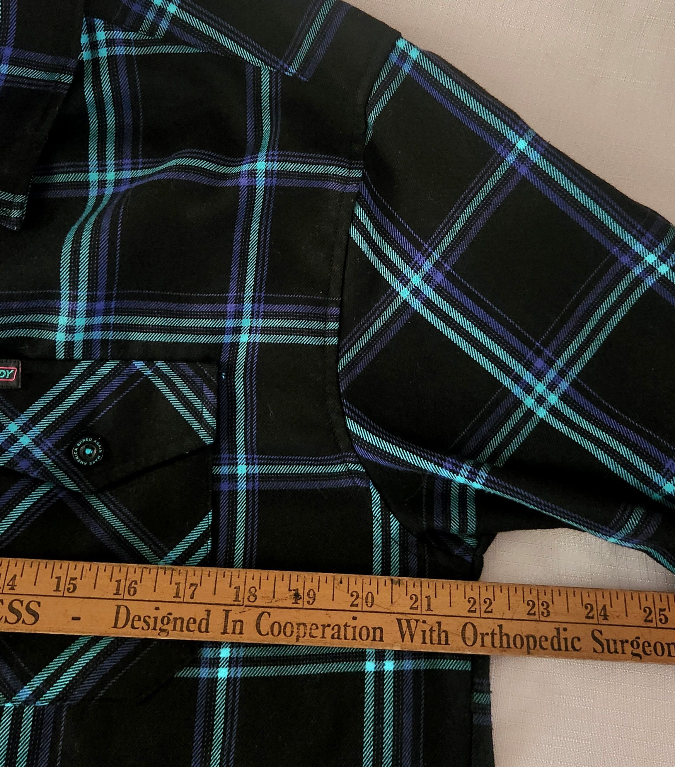 Dixxon Dixxon Flannel "The Shreddy " Mens Size Medium multicolor Size US M / EU 48-50 / 2 - 7 Thumbnail