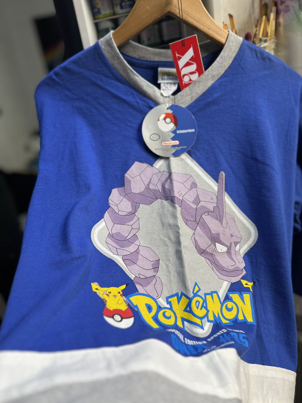 Pokemon Onix pokemon Shirt Special Edition Sports Series Size US M / EU 48-50 / 2 - 2 Thumbnail