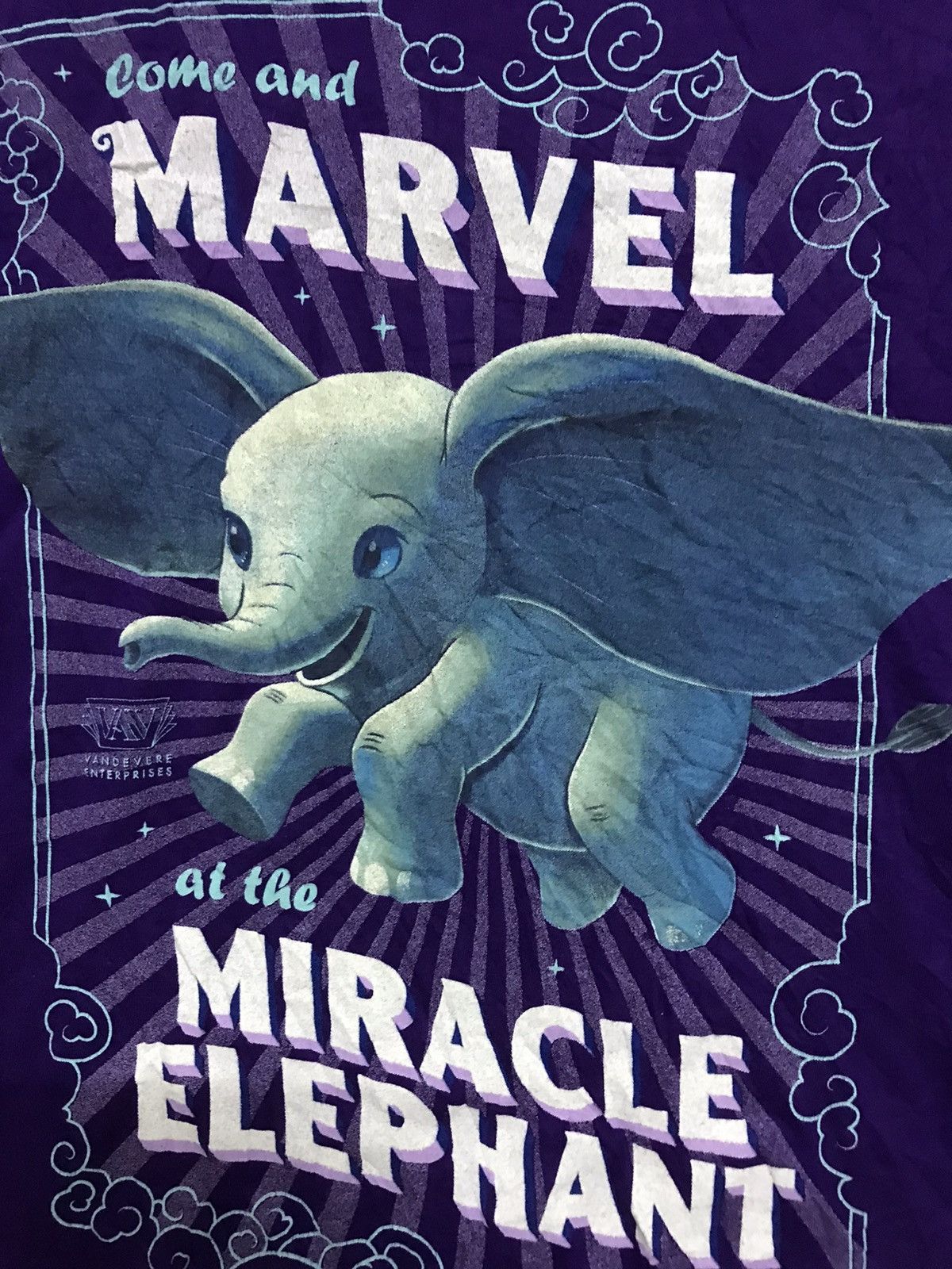 Disney DUMBO Come and Marvel at the Miracle Elephant Size US XXL / EU 58 / 5 - 4 Thumbnail