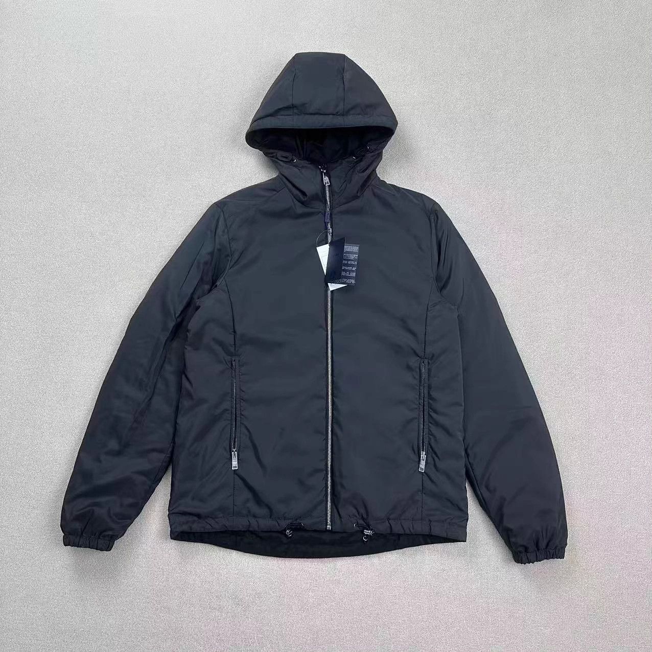 Prada Prada new triangle logo double-faced cotton coat 48 WL2443 Size US M / EU 48-50 / 2 - 4 Thumbnail
