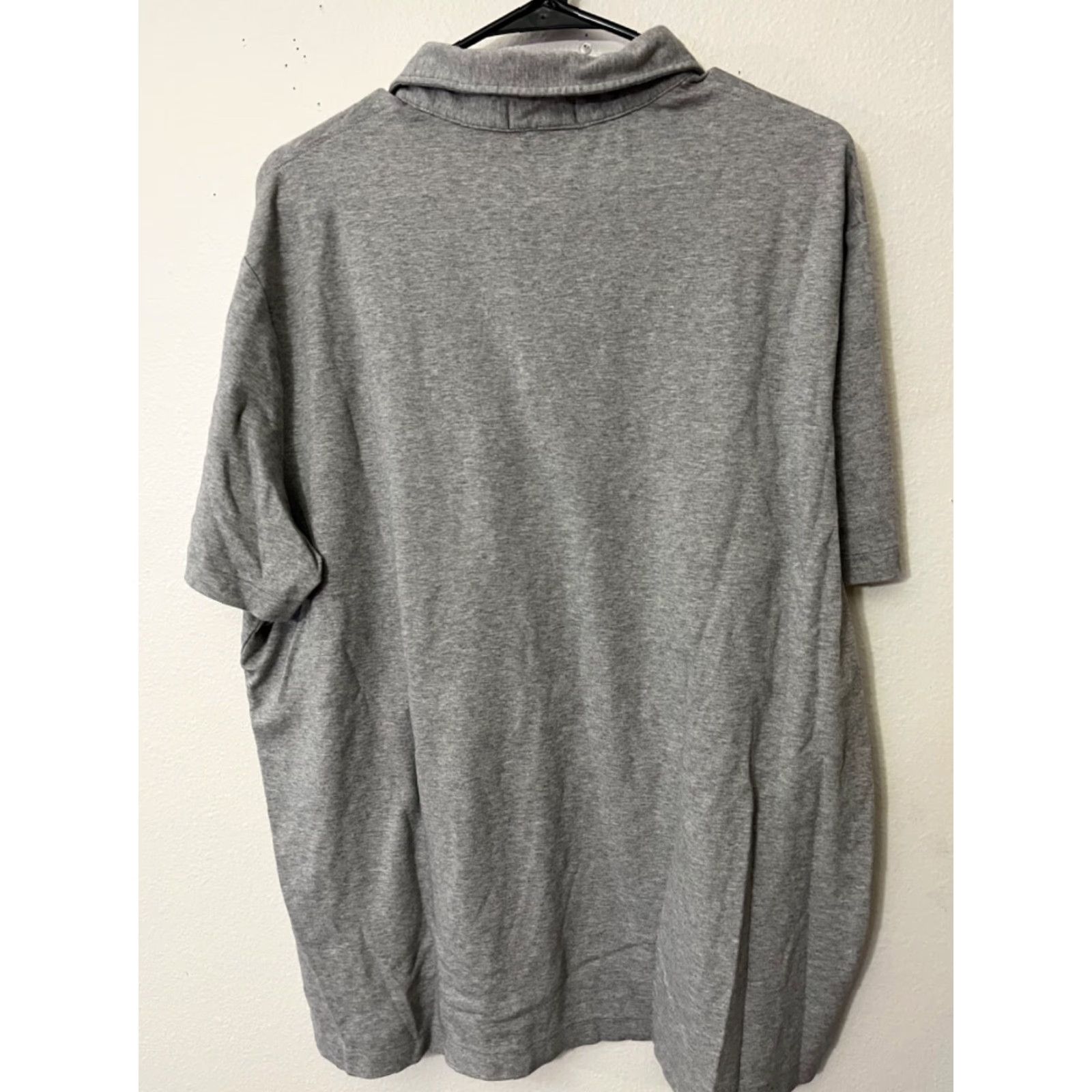 Polo Ralph Lauren Polo Ralph Lauren Polo Shirt Gray Logo Pony XL Mens Classic Fit Polo Shirt Polo Ralph Lauren Logo Pony Classic Fit Gray XL Mens Size US XL / EU 56 / 4 - 3 Thumbnail