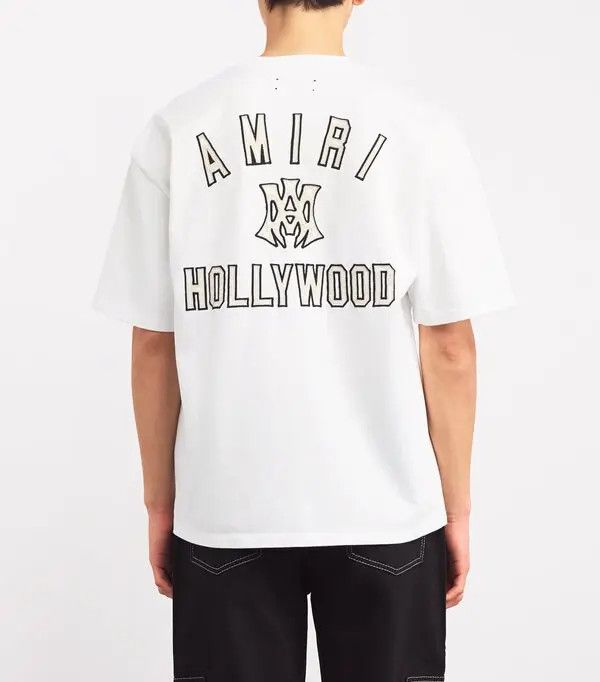 Amiri o1orln1125 Skate T-Shirt in White Size US XL / EU 56 / 4 - 4 Thumbnail
