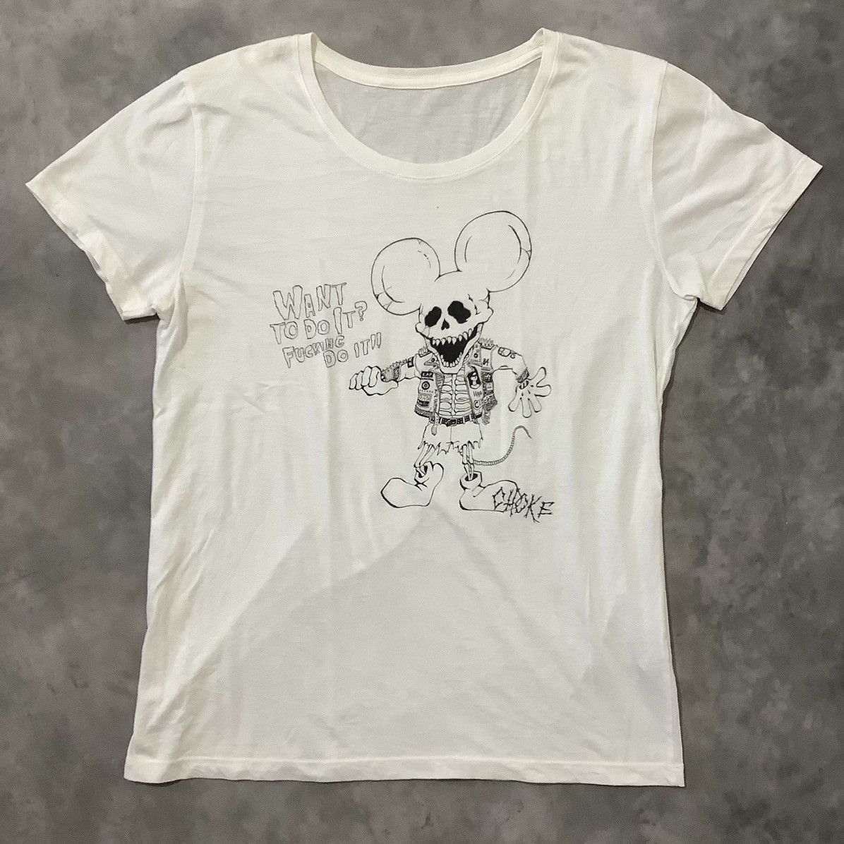 Hysteric Glamour × If Six Was Nine × Seditionaries Y2K Monster Mouse Graphic Tee Size US M / EU 48-50 / 2 - 1 Thumbnail