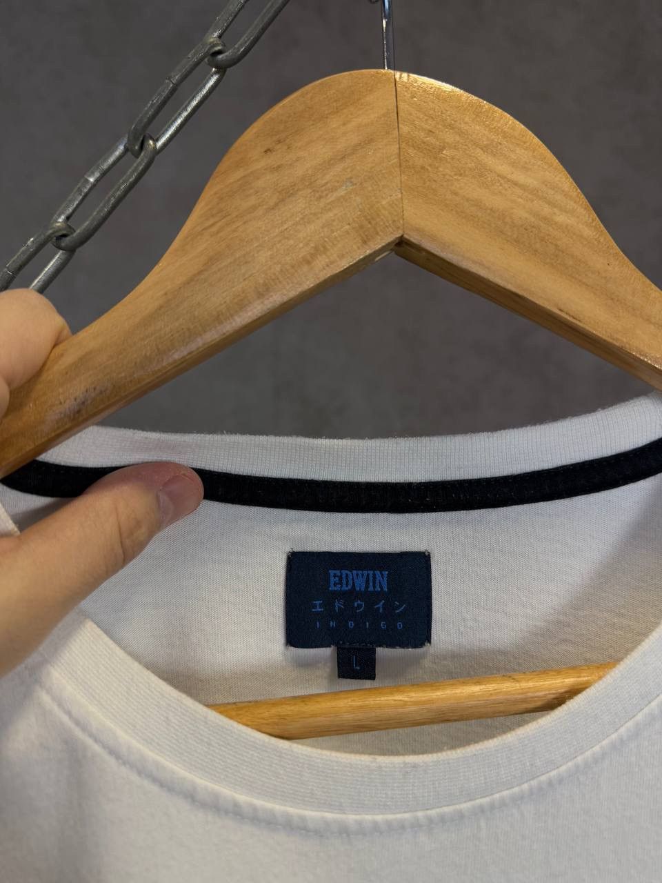 Edwin Edwin Indigo Japanese designer tee Size US L / EU 52-54 / 3 - 4 Thumbnail