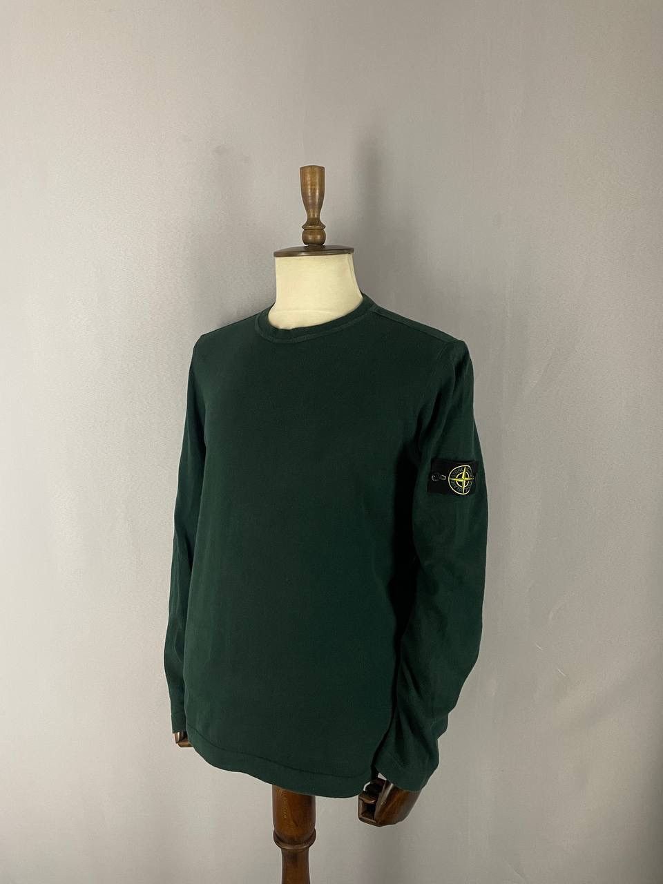 Stone Island Stone Island Sweater Dark Green Size US XL / EU 56 / 4 - 1 Thumbnail