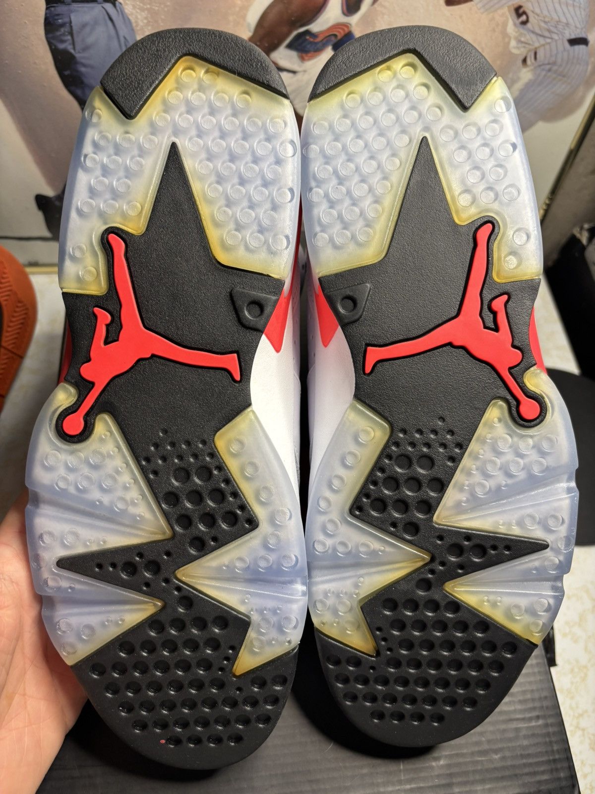 Jordan Brand Air Jordan 6 Retro 2019 Infrared 2019 Size US 10 / EU 43 - 5 Thumbnail