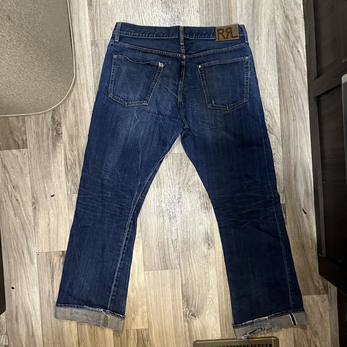 image of Rrl Ralph Lauren 90’S Made In Japan Rrl Selvedge Jeans in Blue, Men's (Size 34)