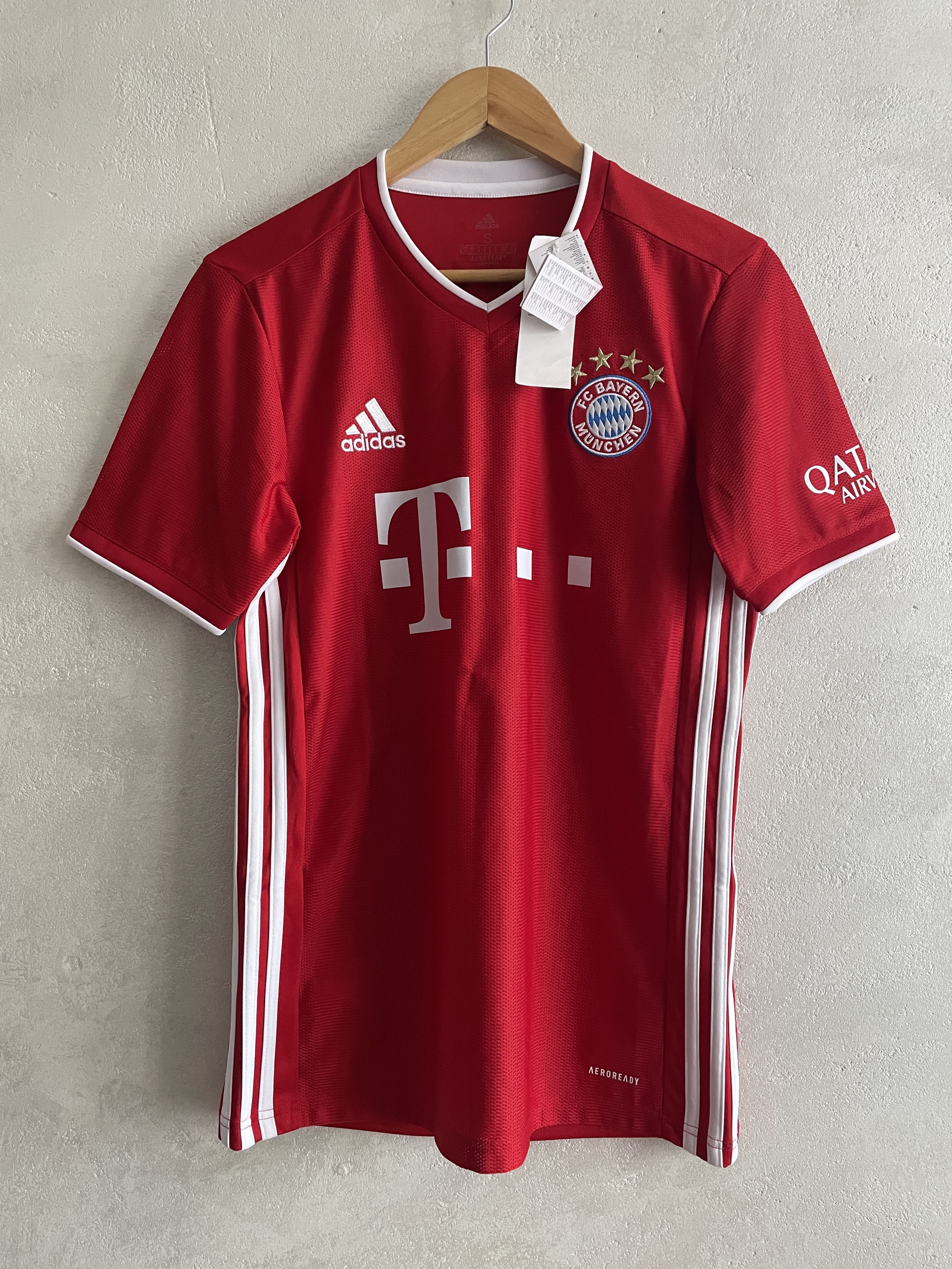 Adidas Bayern Munich Home Kit Shirt 2020 2021 Soccer Jersey Size US S / EU 44-46 / 1 - 1 Thumbnail