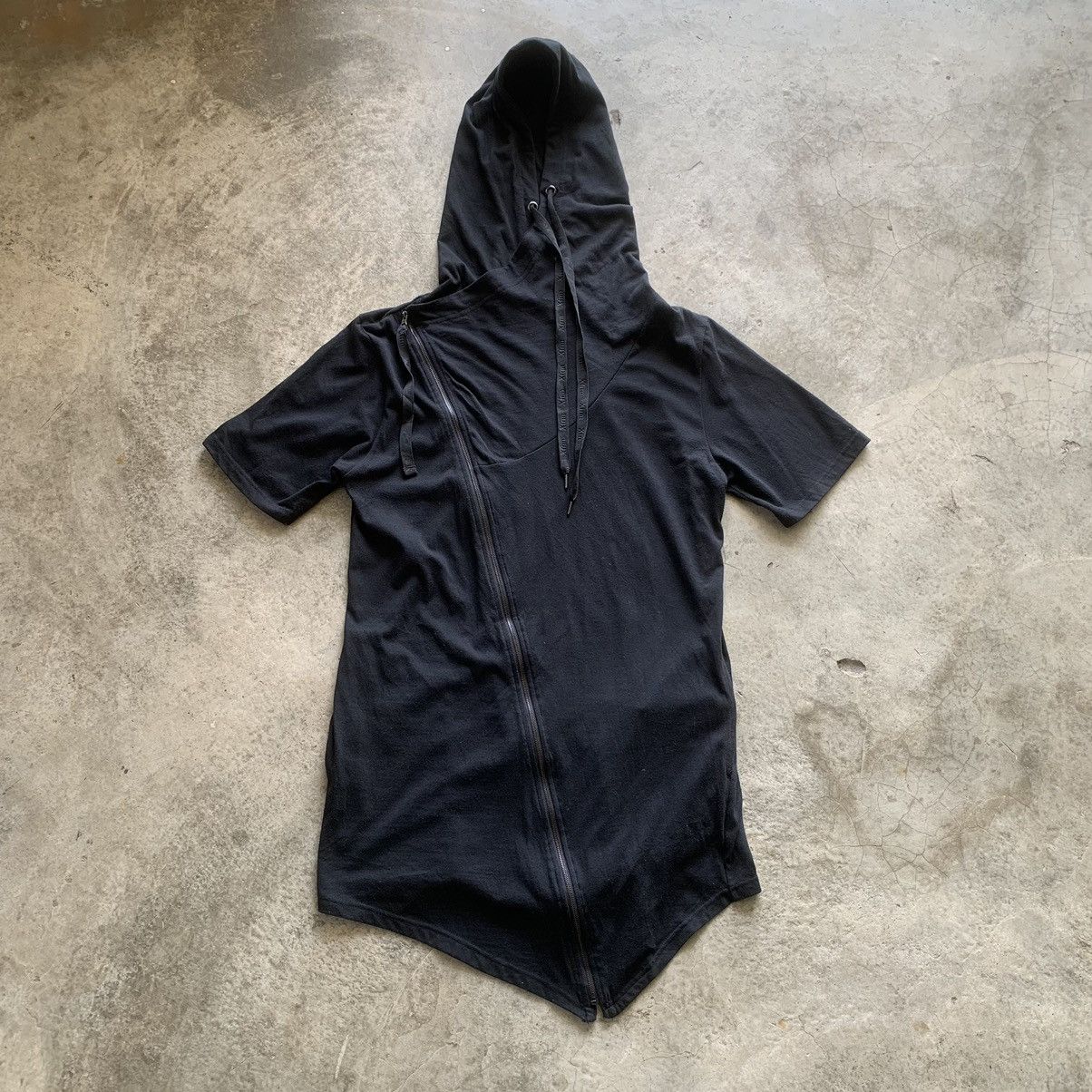Japanese Brand Xfrm japan asymmetrical zipper hoodie inspired julius 7 Size US L / EU 52-54 / 3 - 1 Thumbnail