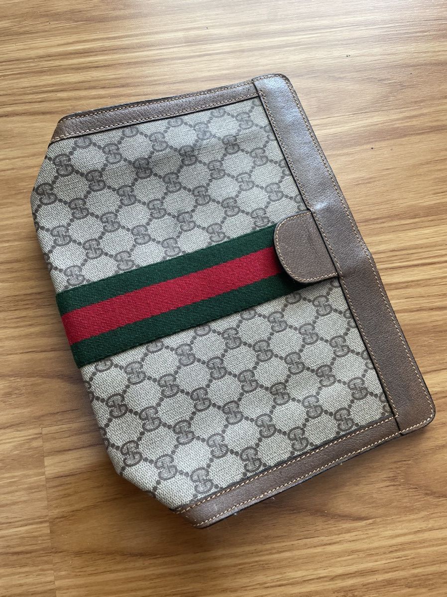 Gucci Gucci 1980 Monogram Clutch Bag Size ONE SIZE - 4 Thumbnail