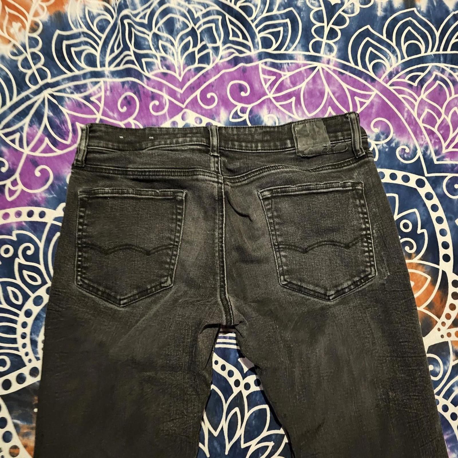 American Eagle Outfitters American Eagle Outfitters Men's Black Jeans Size US 32 / EU 48 - 8 Thumbnail