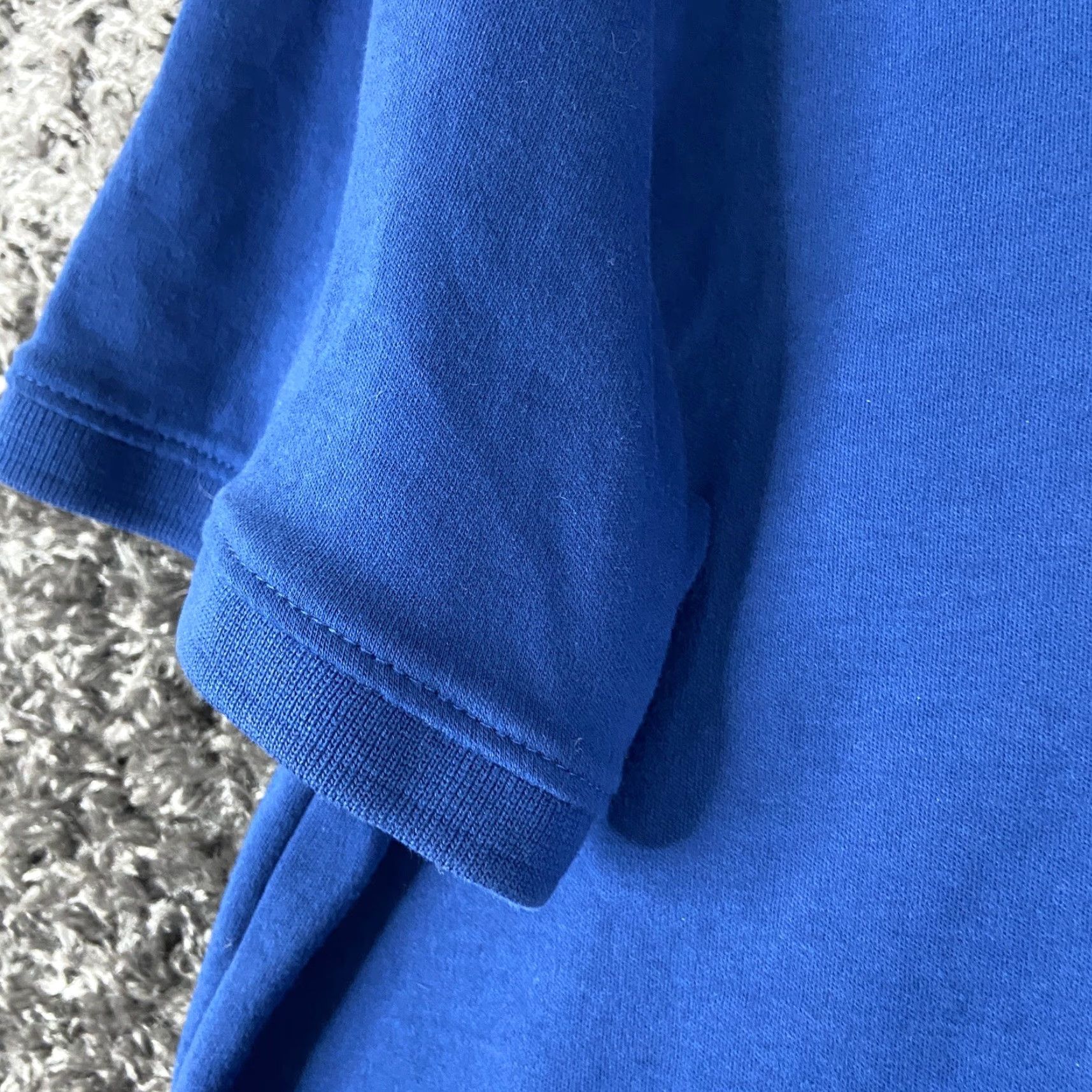 Calvin Klein CALVIN KLEIN Liquid Touch Polo Men’s Short Sleeve L Blue Solid Size US L / EU 52-54 / 3 - 6 Thumbnail