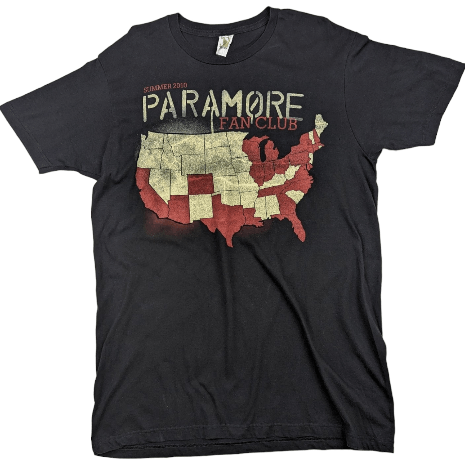 Band Tees PARAMORE Fan Club Summer 2010 T-Shirt Size US L / EU 52-54 / 3 - 2 Thumbnail