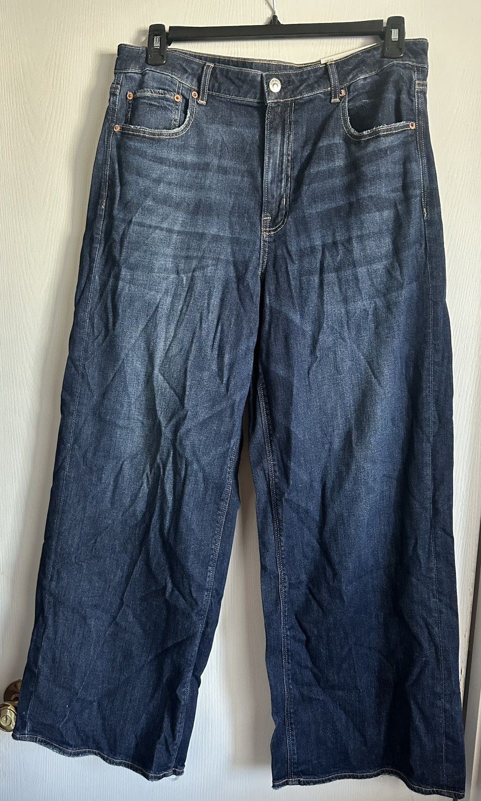 American Eagle Outfitters American Eagle baggy wide leg jeans 14 Size 36" / US 14 / IT 50 - 1 Thumbnail
