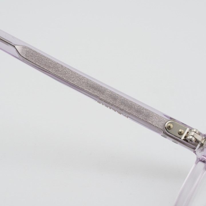Celine Celine CL50092I 078 Eyeglasses Transparent Lilac 53mm Round Size ONE SIZE - 6 Thumbnail