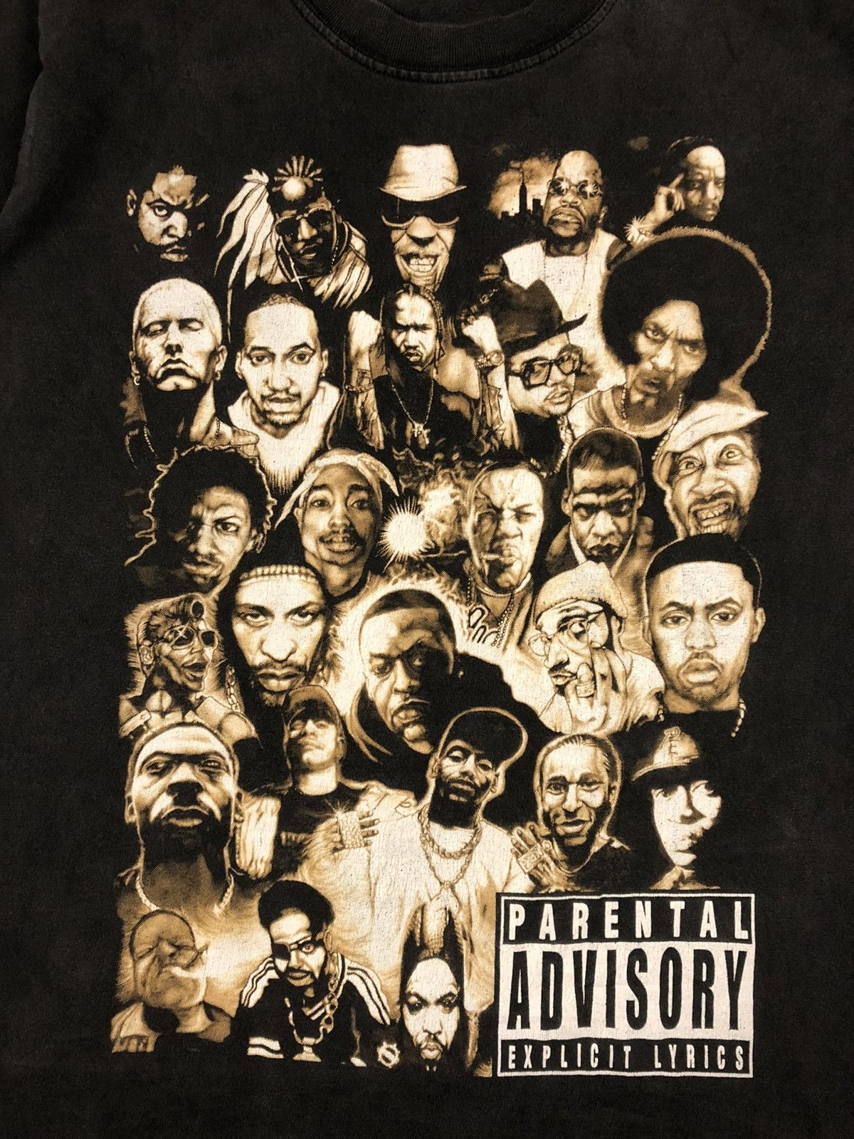 Vintage Vintage T-shirt Rap Icon Tee Print Wash Size US M / EU 48-50 / 2 - 2 Thumbnail