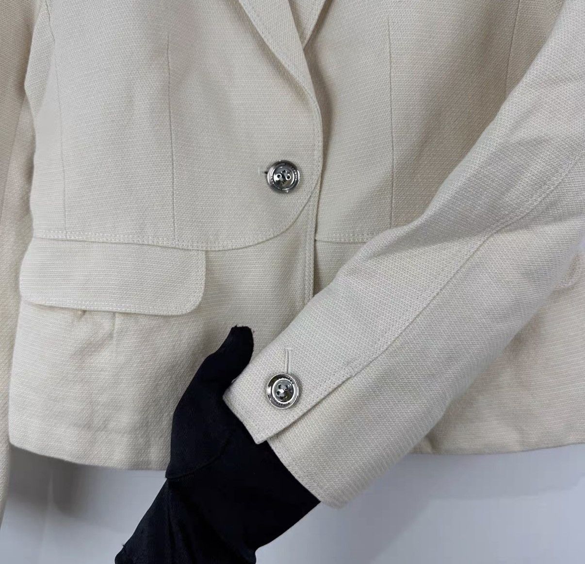 Burberry Burberry Cropped Casual Jacket J42 Size M / US 6-8 / IT 42-44 - 3 Thumbnail