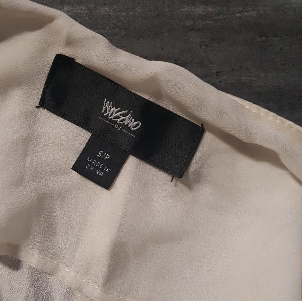 Designer Nude Mossimo Dressy Business Blazer Long Sleeve Size S / US 4 / IT 40 - 3 Thumbnail