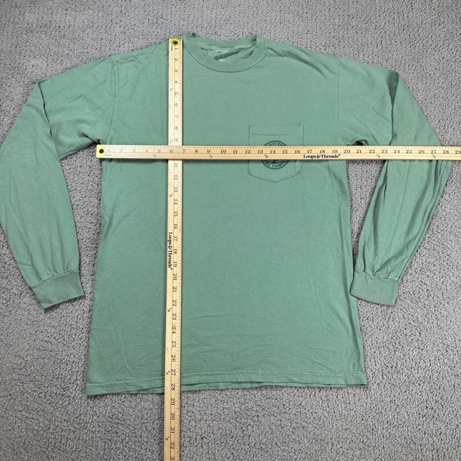 Other Southern Shirt Co Mens M Sage Green Fishing Pocket T Shirt Size US M / EU 48-50 / 2 - 2 Thumbnail