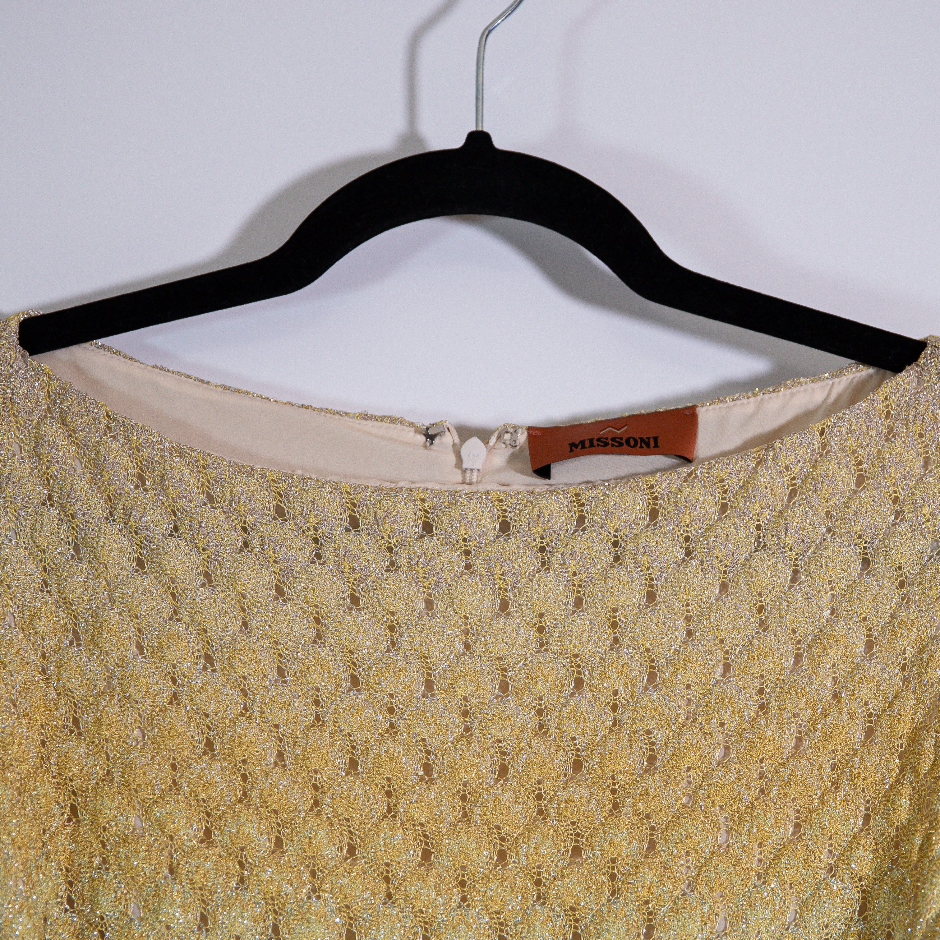 Missoni Missoni Metallic Sparkle Ombre Knit Stretch Size S / US 4 / IT 40 - 2 Thumbnail