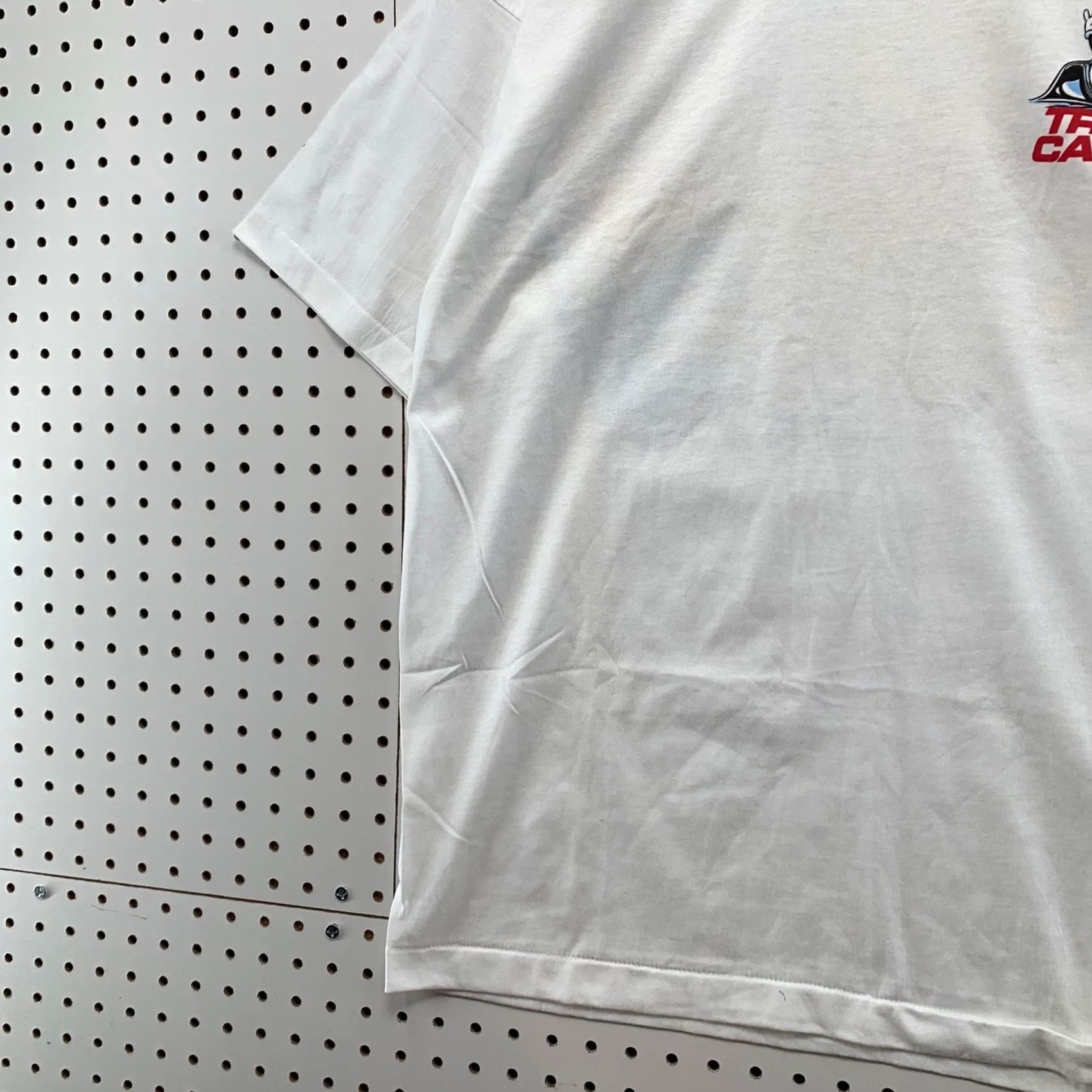 Fruit Of The Loom VINTAGE Trump Casino Shirt Mens XL White 90s SIngle Stitch Slot Graphic T Size US XL / EU 56 / 4 - 5 Thumbnail