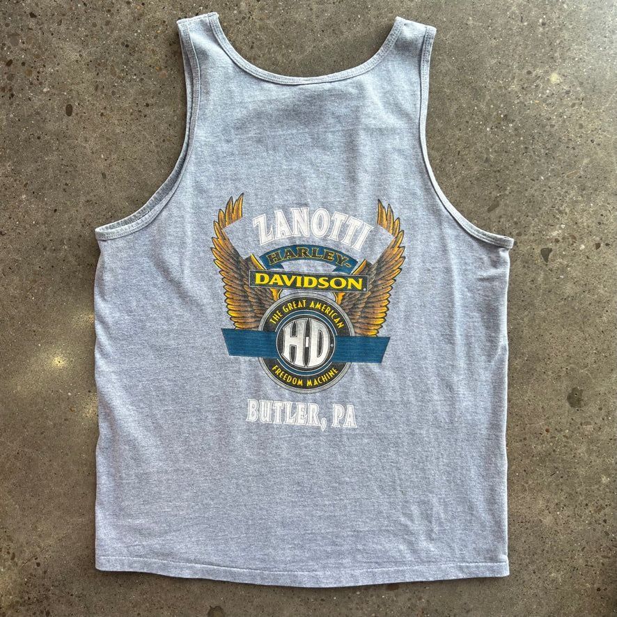 Harley Davidson × Vintage Vintage 1995 Harley Davidson Tank Top Size US L / EU 52-54 / 3 - 4 Thumbnail