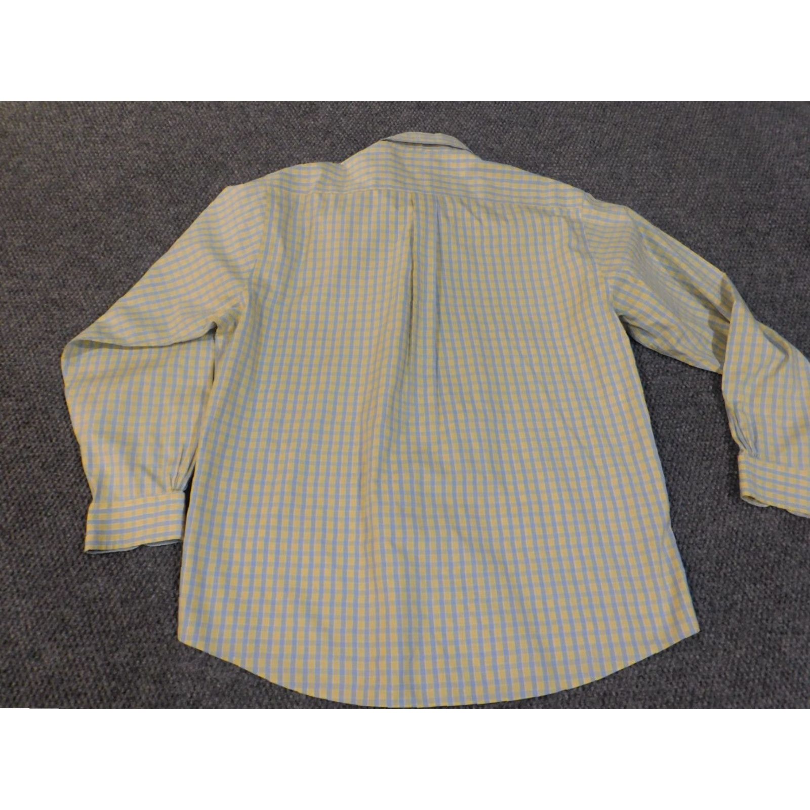 Brooks Brothers Brooks Brothers Shirt L Yellow Plaid Button-Up Long Sleeve Collar-Down Classic Preppy Mens Size US L / EU 52-54 / 3 - 6 Thumbnail