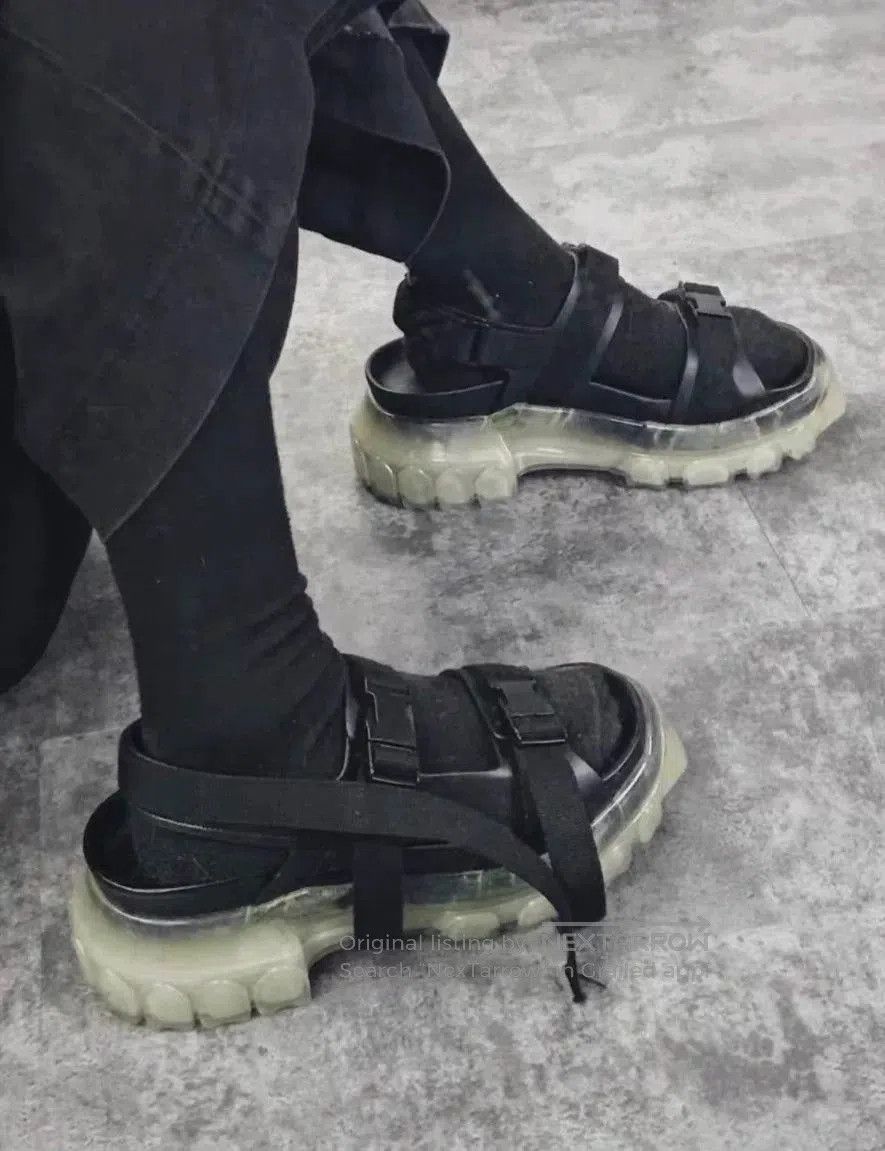 Rick Owens Rick Owens Limited Edition Sandals. Size US 7 / EU 40 - 3 Thumbnail