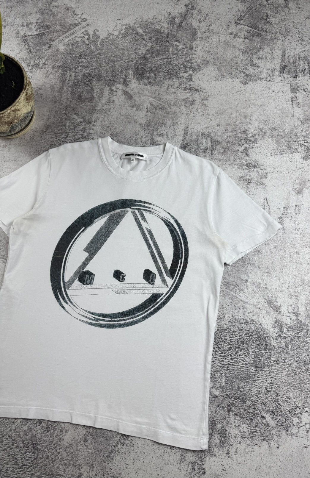 MCQ MCQ Alexander McQueen Icon Sphere Cotton Jersey T Shirt Tee Size US M / EU 48-50 / 2 - 3 Thumbnail