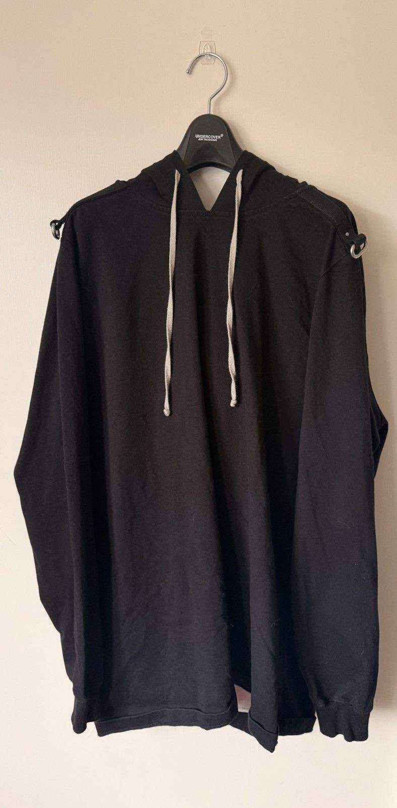 Rick Owens Rick Owens Black Hardware Hoodie Size US XXL / EU 58 / 5 - 1 Thumbnail