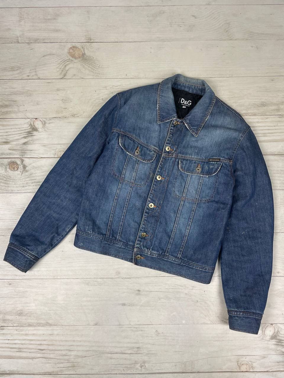 Dolce & Gabbana Vintage Dolce Gabbana Denim Jacket Y2K 90s Size US L / EU 52-54 / 3 - 1 Thumbnail