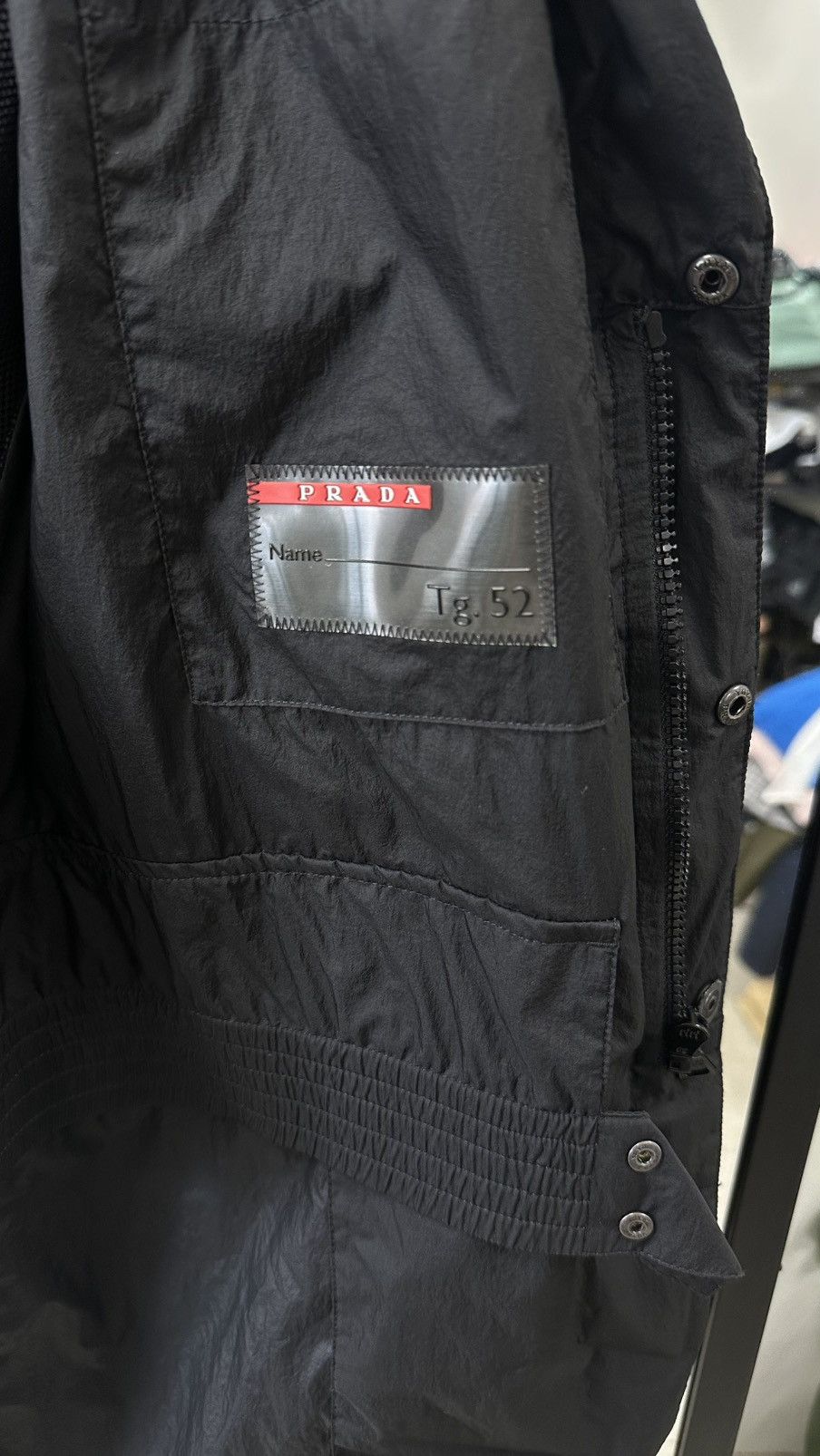 Prada Prada Re-Nylon Blazer Jacket Size 52R - 8 Thumbnail