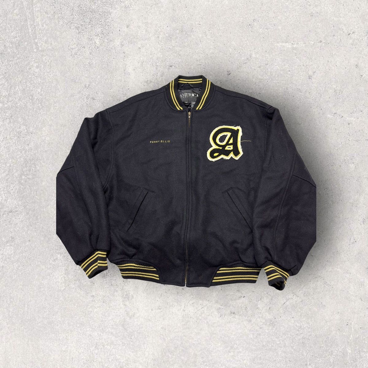 Perry Ellis Vintage Perry Ellis America letterman jacket Size US L / EU 52-54 / 3 - 1 Thumbnail