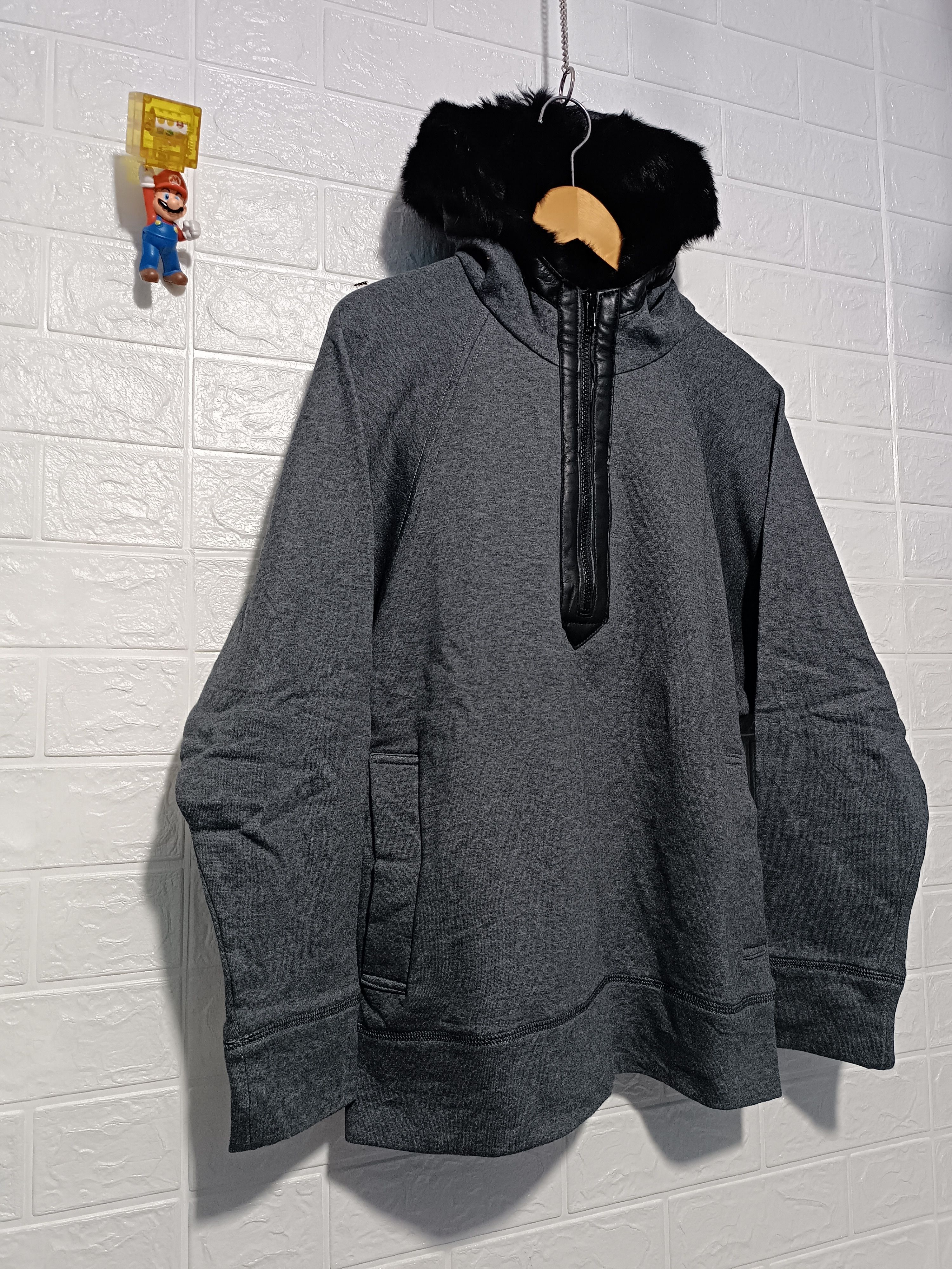 Japanese Brand Vintage Fur Hoodie Sweater Jacket Size US M / EU 48-50 / 2 - 5 Thumbnail