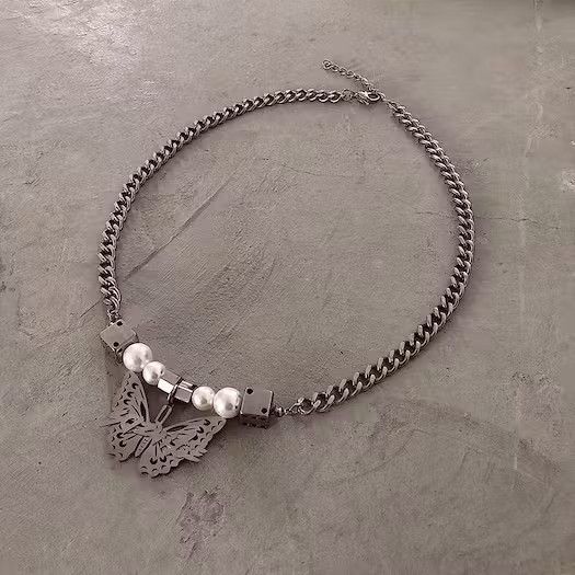Jewelry × Vintage Retro punk necklace Size ONE SIZE - 4 Thumbnail