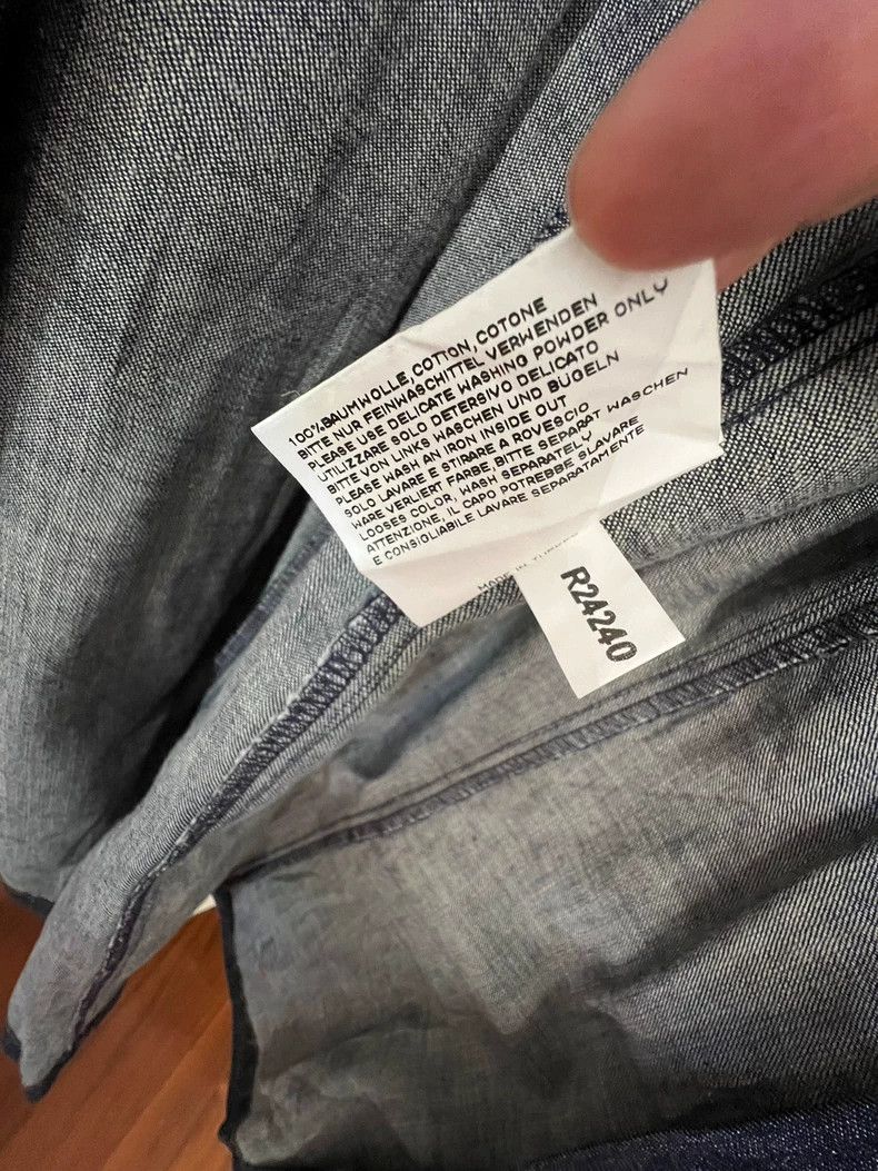Walter Van Beirendonck walter van beirendonck Denim windbreaker Size US XS / EU 42 / 0 - 6 Thumbnail