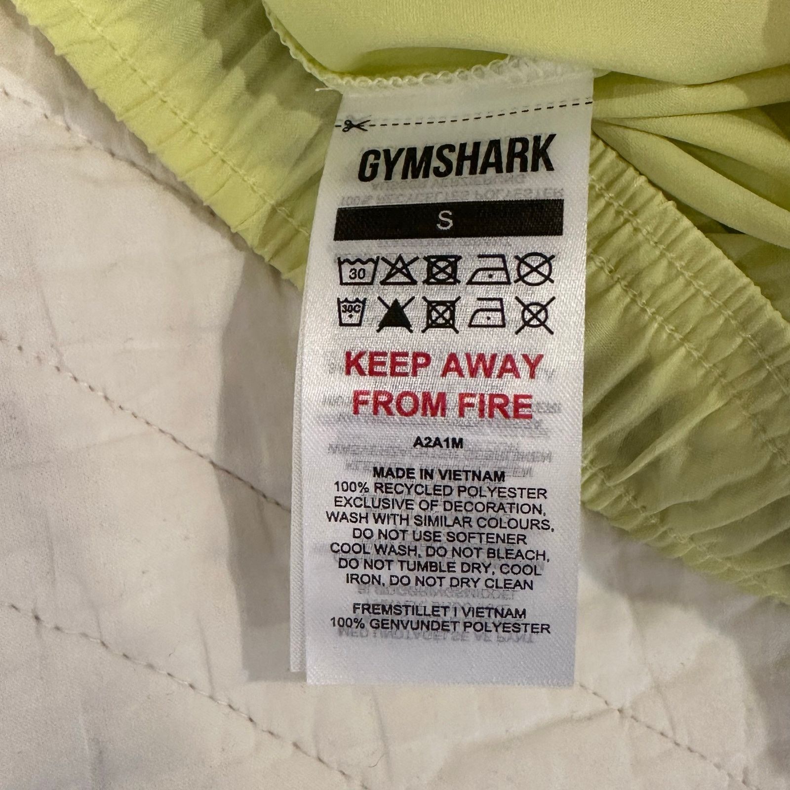 Gymshark Gymshark Work Out Shorts sz S Size 27" / US 4 / IT 40 - 6 Thumbnail