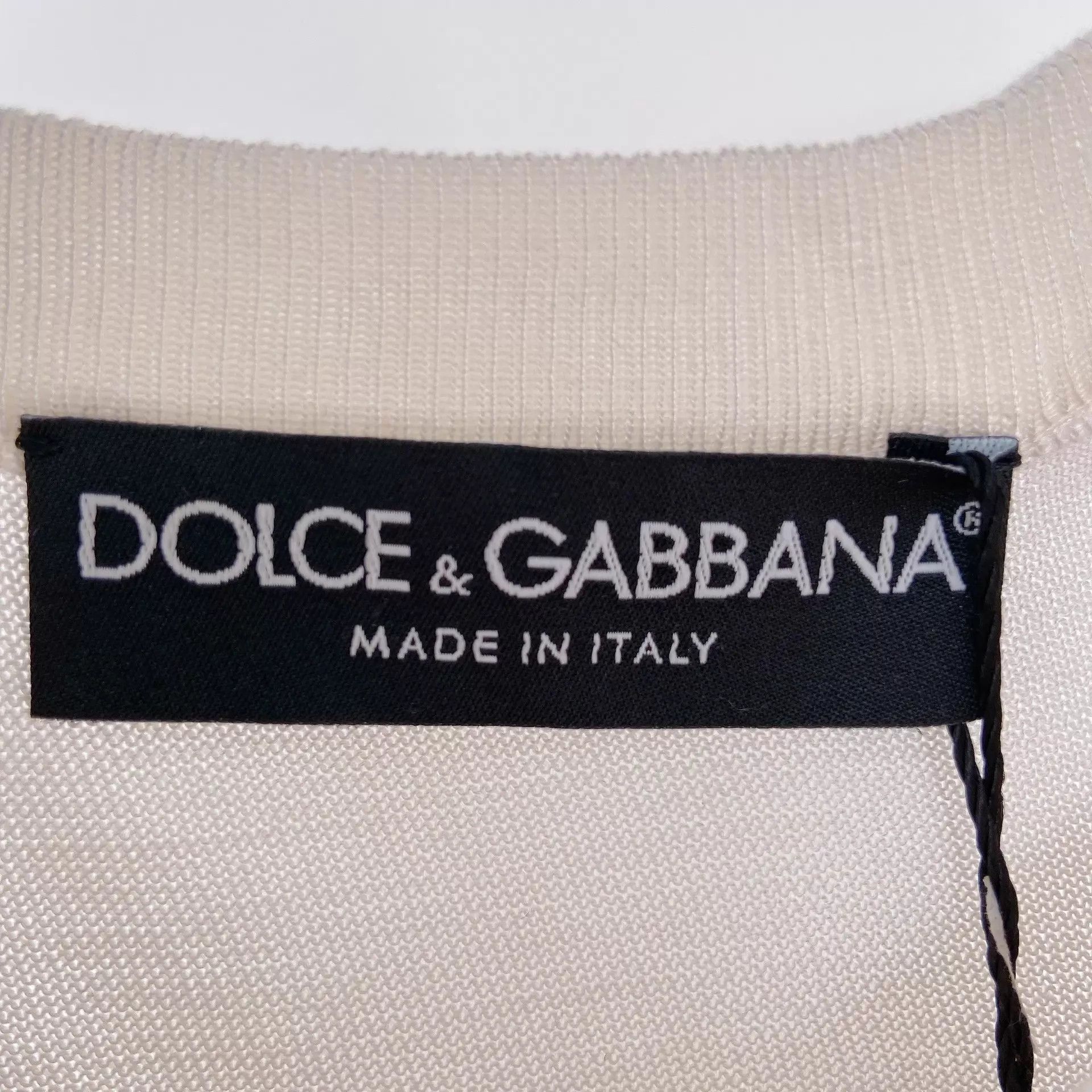 Dolce & Gabbana DOLCE&GABBANA Patterned Knit Cardigan 40 Size S / US 4 / IT 40 - 6 Thumbnail