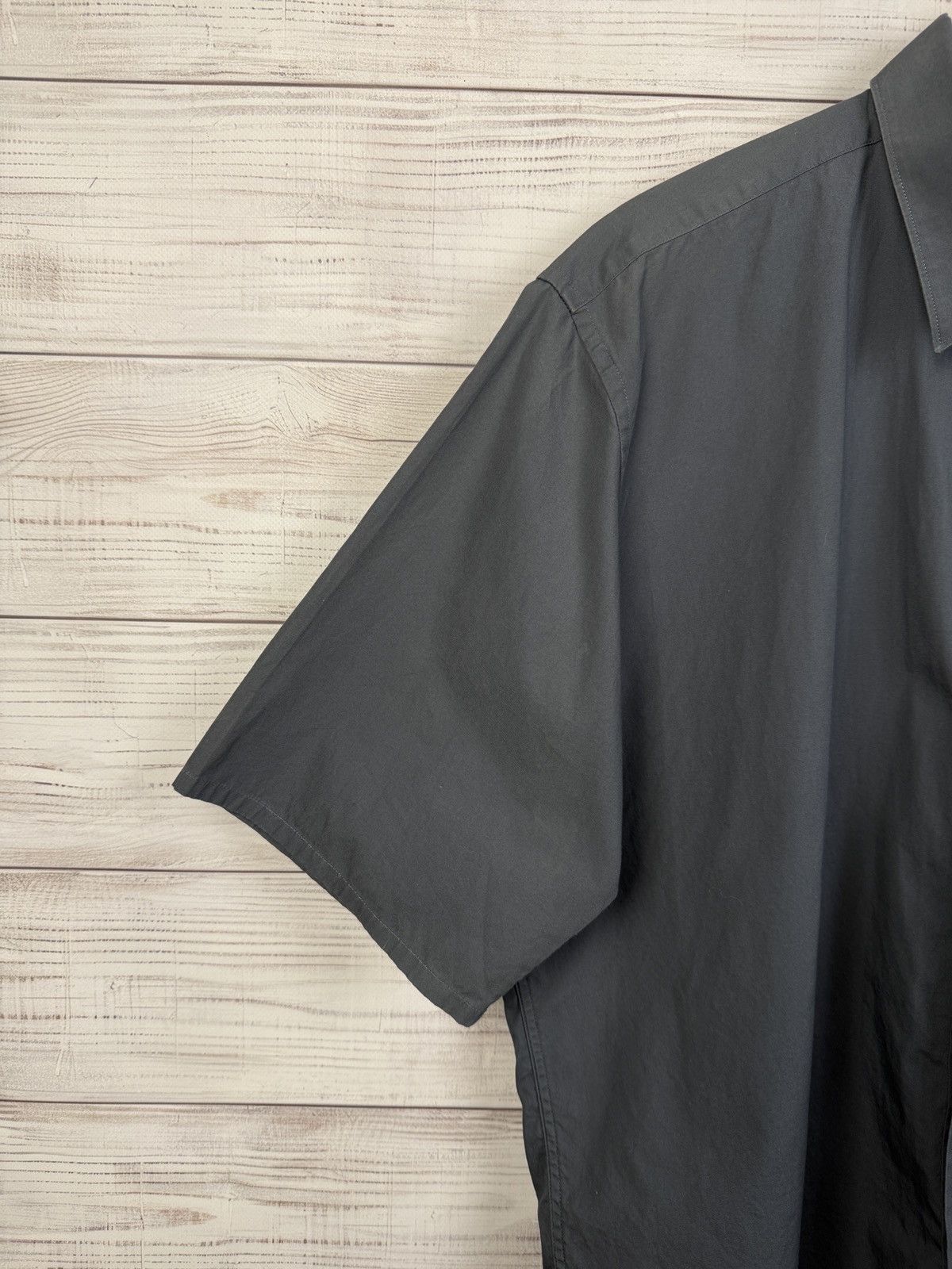 Yves Saint Laurent Vintage YSL Short Sleeve Shirt Button Up Saint Laurent Size US XL / EU 56 / 4 - 4 Thumbnail