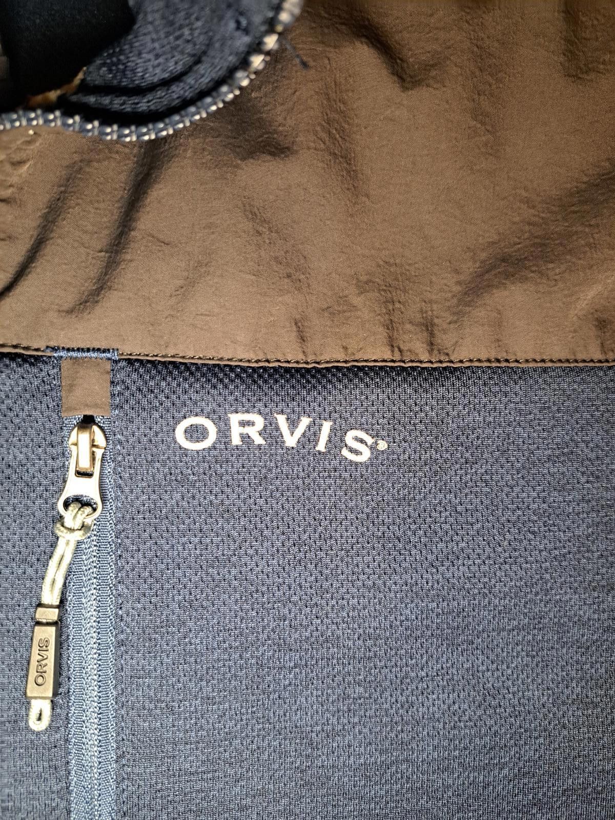 Orvis Orvis Fleece Jacket Mens Medium Blue Gray Full Zip Size US M / EU 48-50 / 2 - 3 Thumbnail