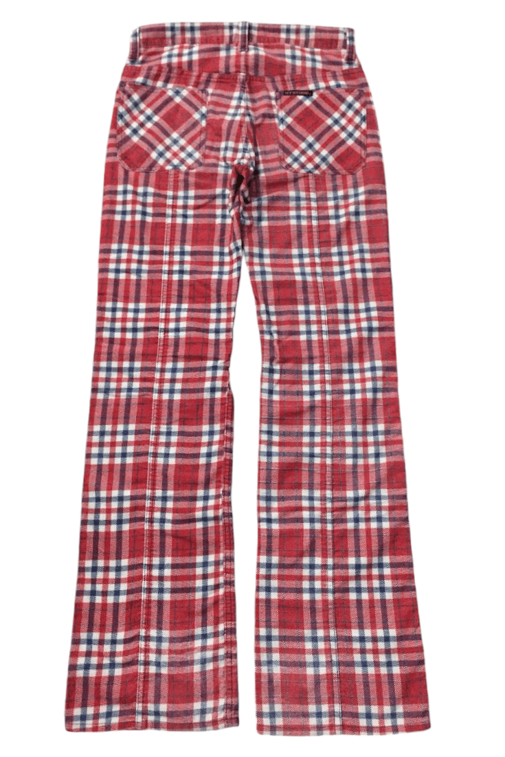 Hysteric Glamour Vintage flared hysteric glamour plaid grunge style Size 29" - 1 Thumbnail