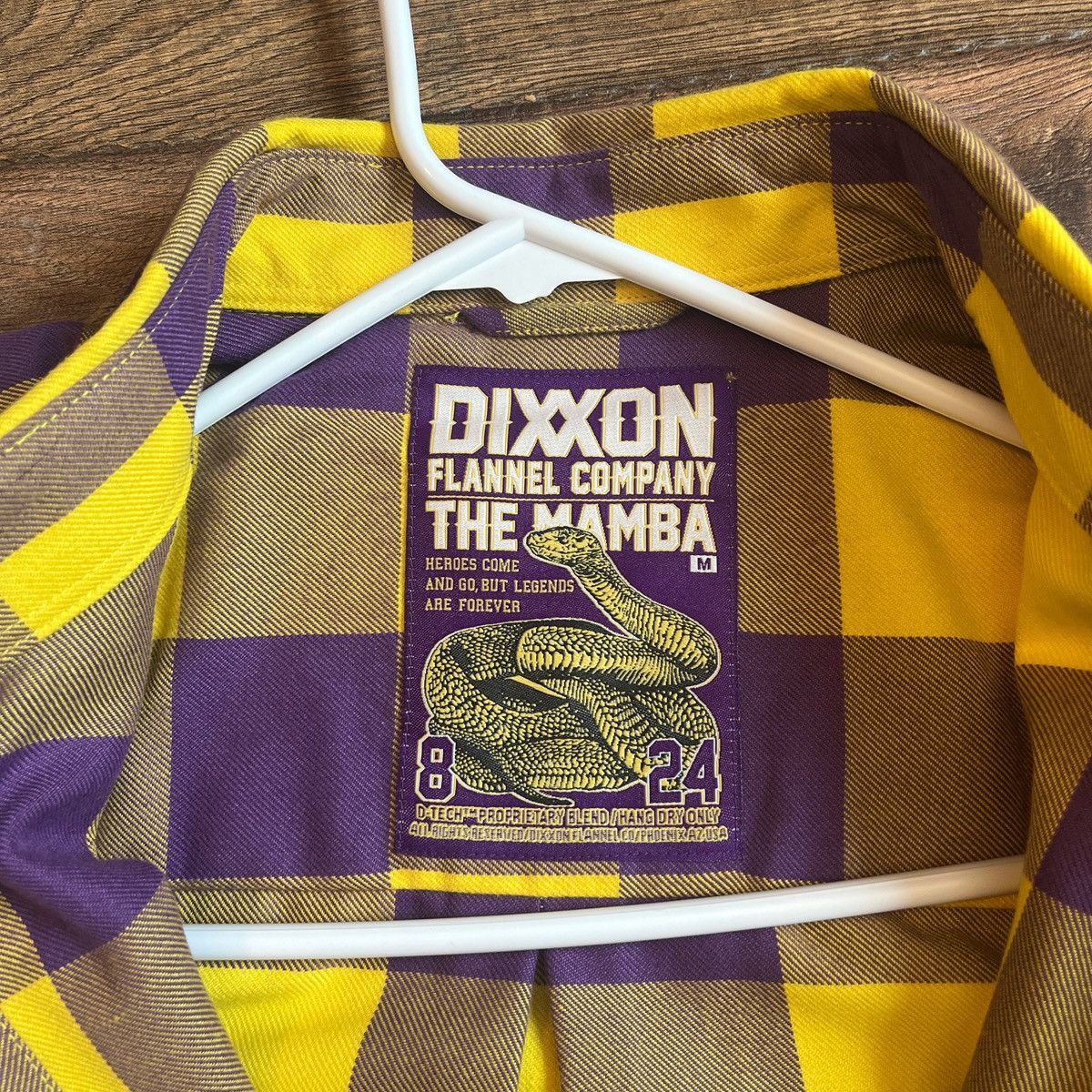 Dixxon Dixxon “The Mamba/Kobe Bryant” Edition Flannel Size US M / EU 48-50 / 2 - 4 Thumbnail
