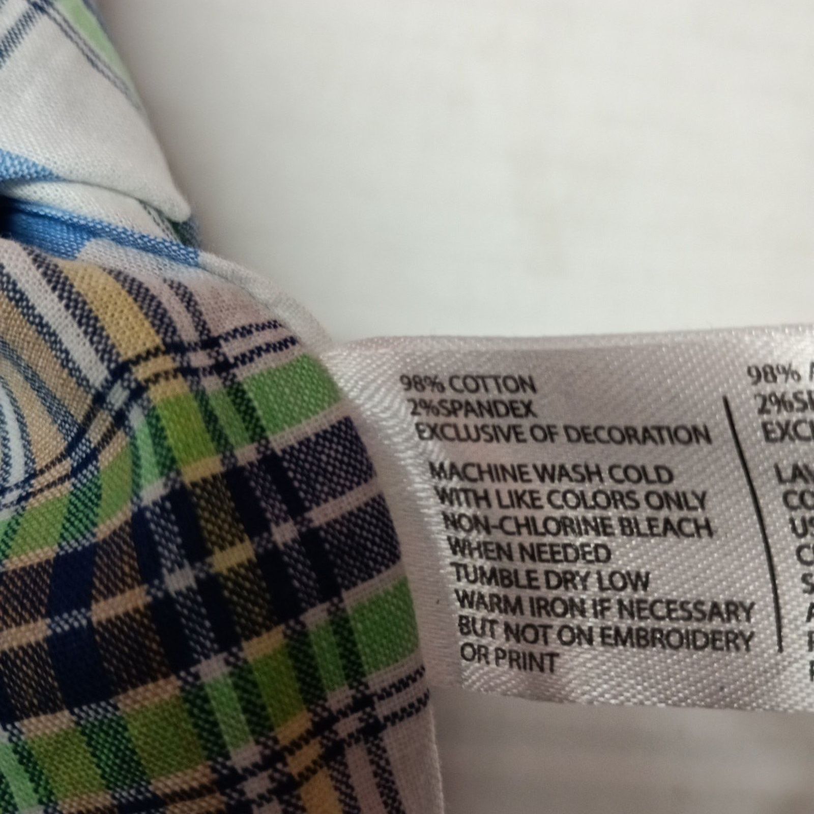 U.S. Polo Assn. U.S. Polo Assn. Button Woven Shirt Men's XL Multicolor Plaid Size US XL / EU 56 / 4 - 7 Thumbnail