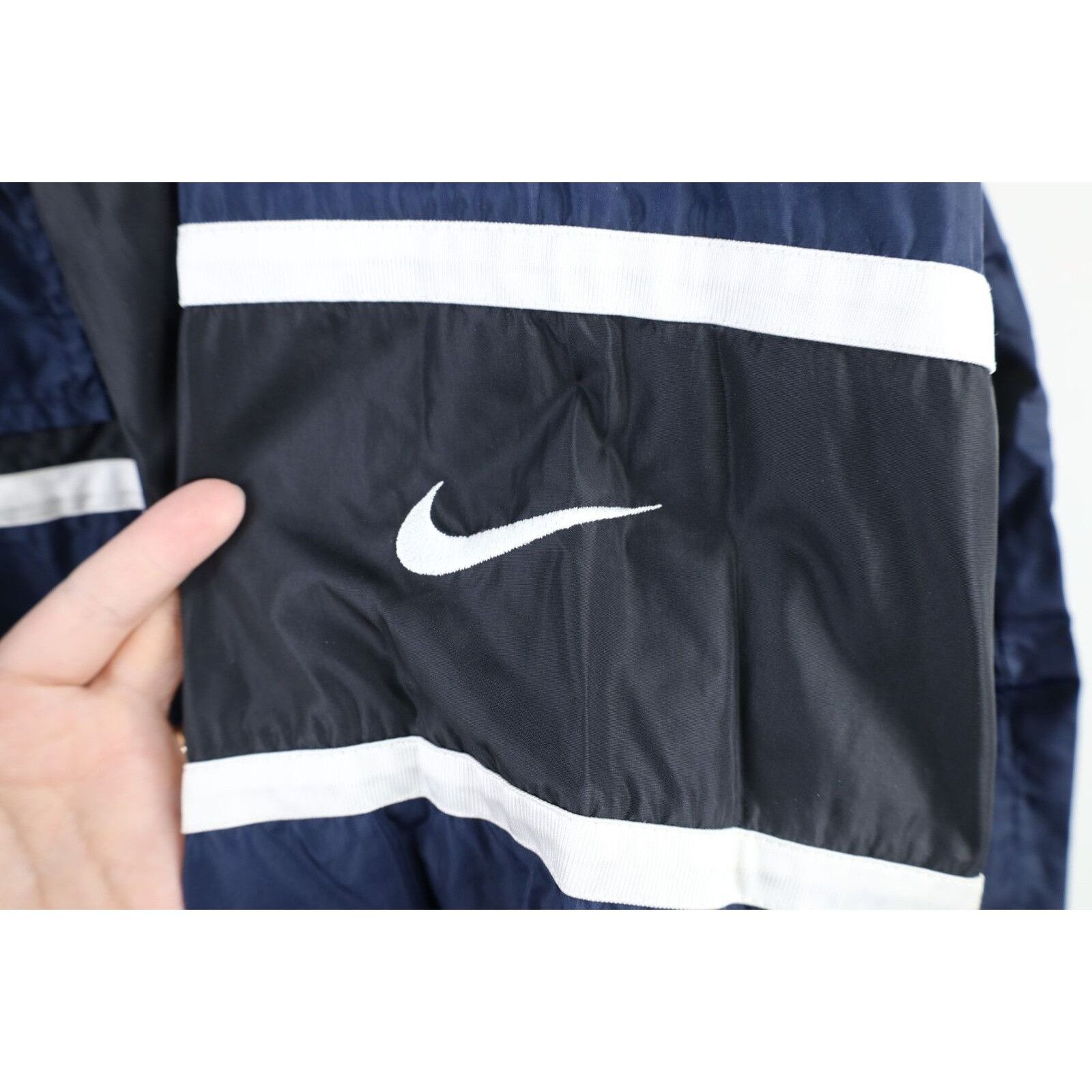 Nike × Vintage Vintage 90s Nike Travis Scott Mini Swoosh Anorak Jacket Size US M / EU 48-50 / 2 - 4 Thumbnail