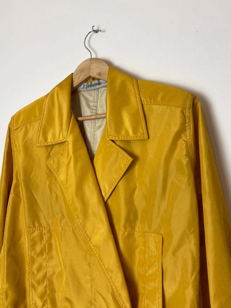 Jean-Louis Scherrer Vintage J-L Scherrer Paris Nylon Cropped Jacket Size M / US 6-8 / IT 42-44 - 1 Thumbnail