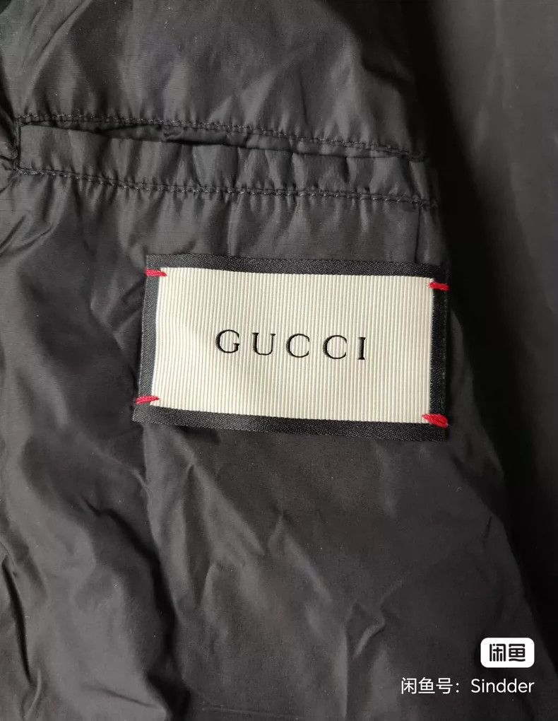 Gucci Gucci Men's square windbreaker windbreaker jacket 2501-Next Size US L / EU 52-54 / 3 - 4 Thumbnail