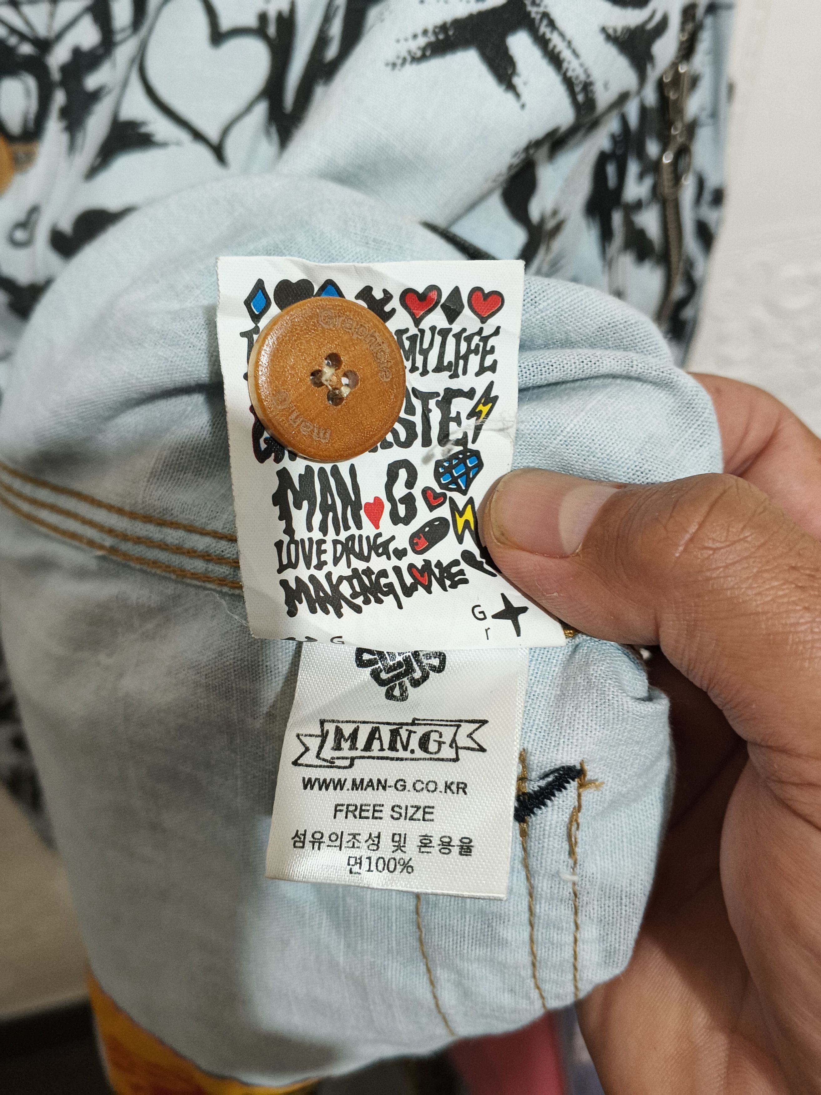 Japanese Brand GRAPHISTE MAN.G PARKA JACKET Size US L / EU 52-54 / 3 - 9 Thumbnail